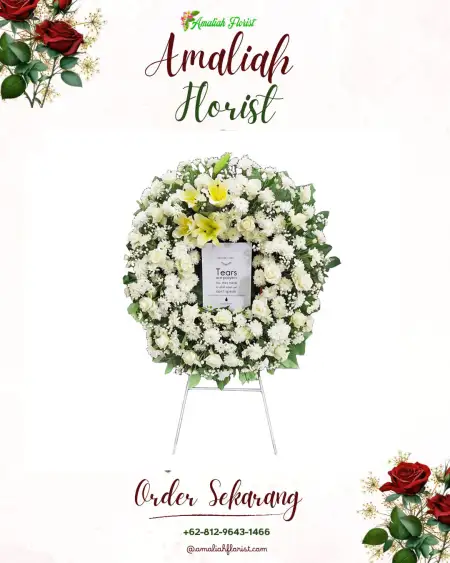 Krans Bunga Duka Ranterejo